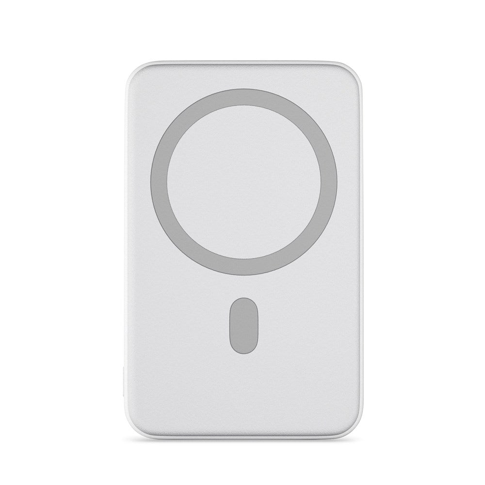 Epico Mag+ Stand 20W Aluminium Powerbank 7000 mAh - MagSafe Kompatibel - Hvid