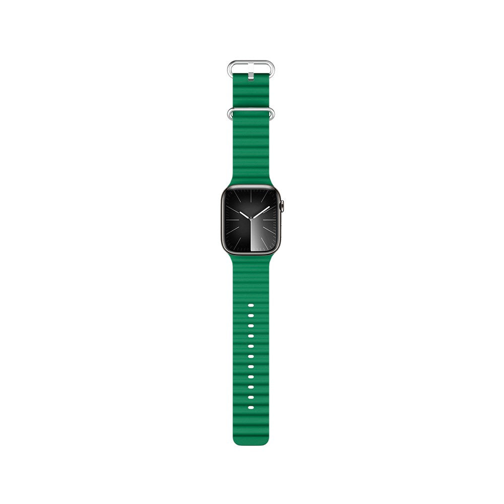 Apple Watch (38/40/SE/41/42mm) Epico Ocean Silikone Rem - Grøn