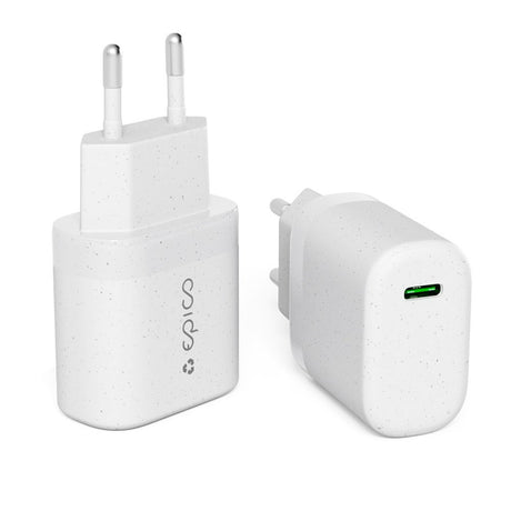 Epico Resolve Vægoplader PD 30W GaN m. USB-C - Hvid