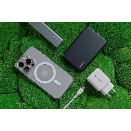 Epico Resolve Vægoplader PD 30W GaN m. USB-C - Hvid