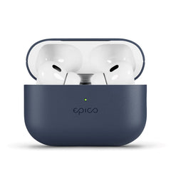 Epico AirPods Pro (2. Gen.) Ægte Læder Cover - Blå