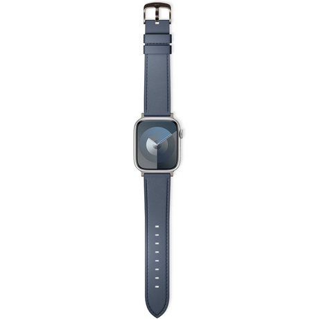 Epico Apple Watch (38/40/SE/41/42mm) Ægte Læder Rem - Blå