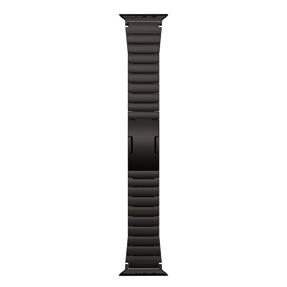 Apple Watch (42/44/SE/45/46/49) Epico UNUM Rustfri Stål Urrem - Sort