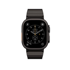 Apple Watch (42/44/SE/45/46/49) Epico UNUM Rustfri Stål Urrem - Sort