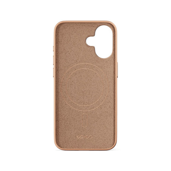 iPhone 16 Epico Mag+ Silikone Cover - MagSafe Kompatibel - Desert Titanium