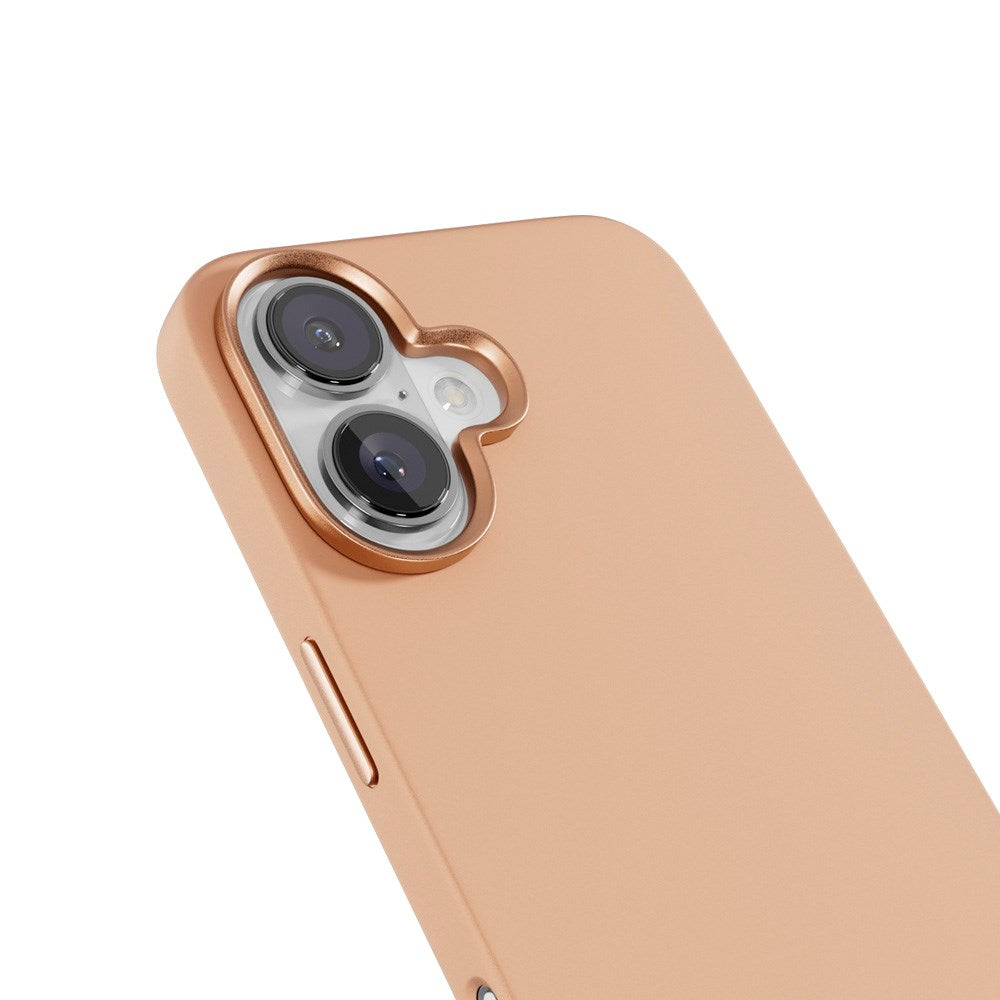 iPhone 16 Plus Epico Mag+ Silikone Cover - MagSafe Kompatibel - Desert Titanium