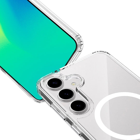 Samsung Galaxy S25+ (Plus) Spello Mag+ Clear Case - MagSafe Kompatibel - Gennemsigtig