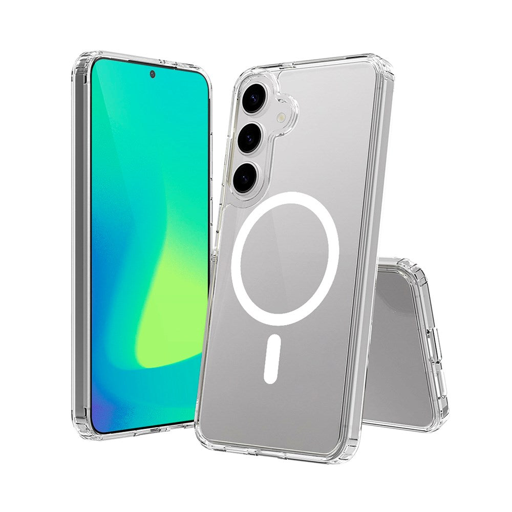 Samsung Galaxy S25+ (Plus) Spello Mag+ Clear Case - MagSafe Kompatibel - Gennemsigtig