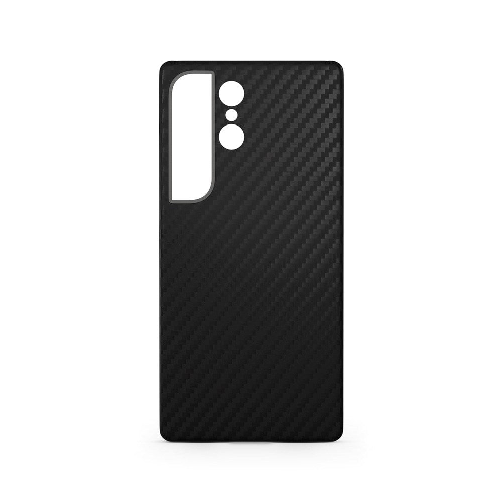 Samsung Galaxy S25 Ultra Spello Mag+ Carbon Case - MagSafe Kompatibel - Sort
