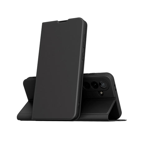 Spello Samsung Galaxy A36 (5G) Kunstlæder Flip Cover m. Ståfunktion - Sort
