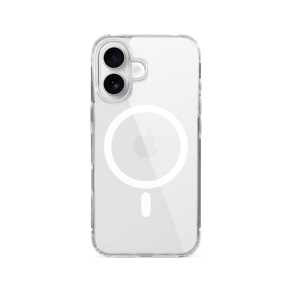 iPhone 16 Plus Epico ImpactBuffer Mag+ Cover - MagSafe Kompatibel - Gennemsigtig