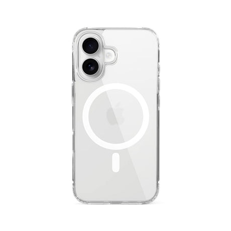 iPhone 16 Epico ImpactBuffer Mag+ Cover - MagSafe Kompatibel - Gennemsigtig