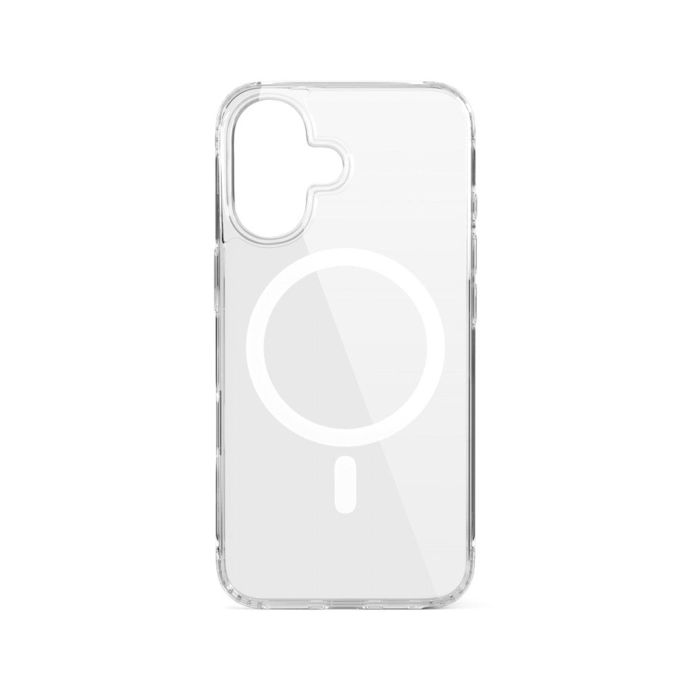 iPhone 16 Epico ImpactBuffer Mag+ Cover - MagSafe Kompatibel - Gennemsigtig