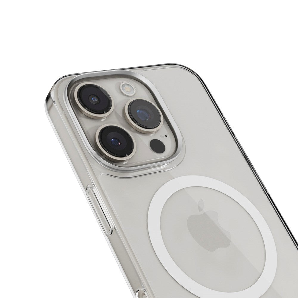 iPhone 16 Pro Max Epico SlimGlass Mag+ Cover - MagSafe Kompatibel - Gennemsigtig