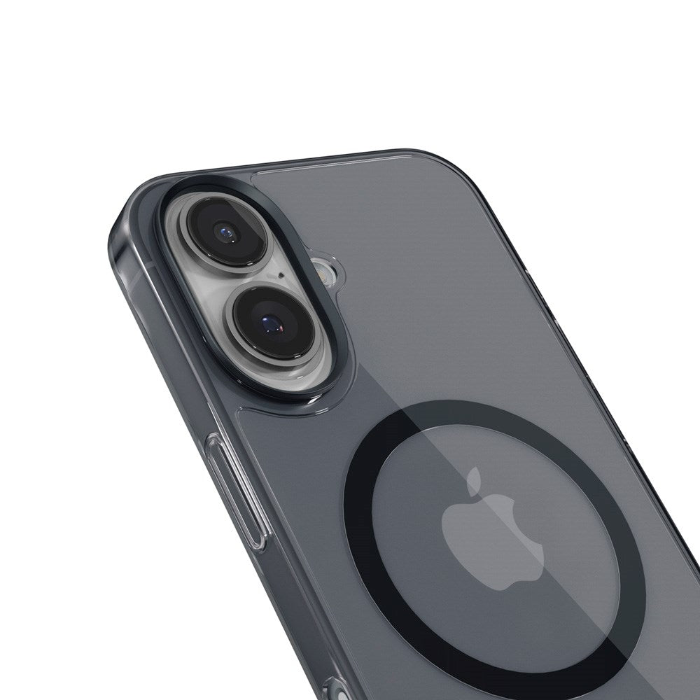 iPhone 16 Epico SlimGlass Mag+ Cover - MagSafe Kompatibel - Sort