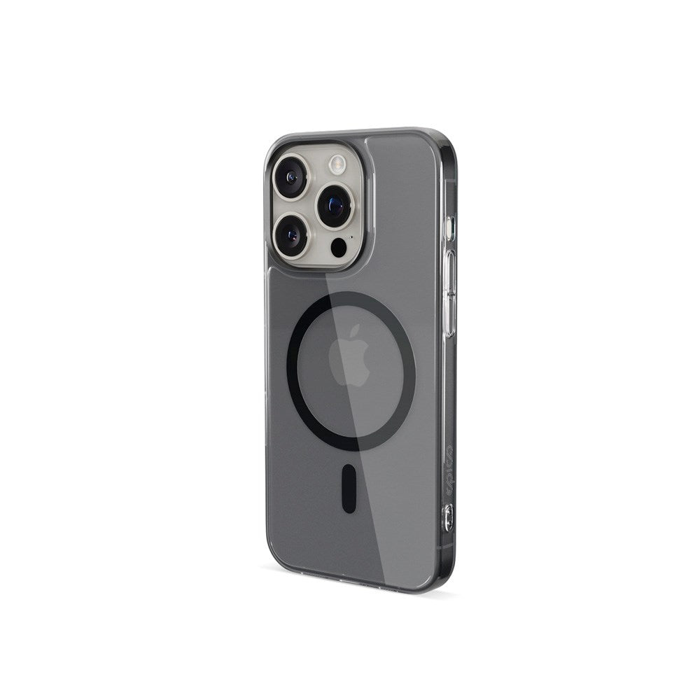 iPhone 16 Pro Max Epico SlimGlass Mag+ Cover - MagSafe Kompatibel - Sort