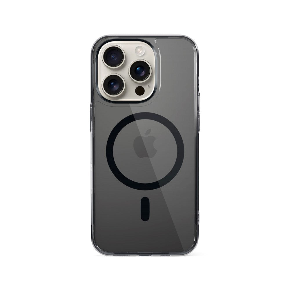 iPhone 16 Pro Epico SlimGlass Mag+ Cover - MagSafe Kompatibel - Sort