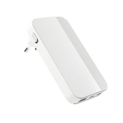 Epico UltraBoost Flat GaN 65W Vægoplader - 2x USB-C / 1x USB-A - Hvid