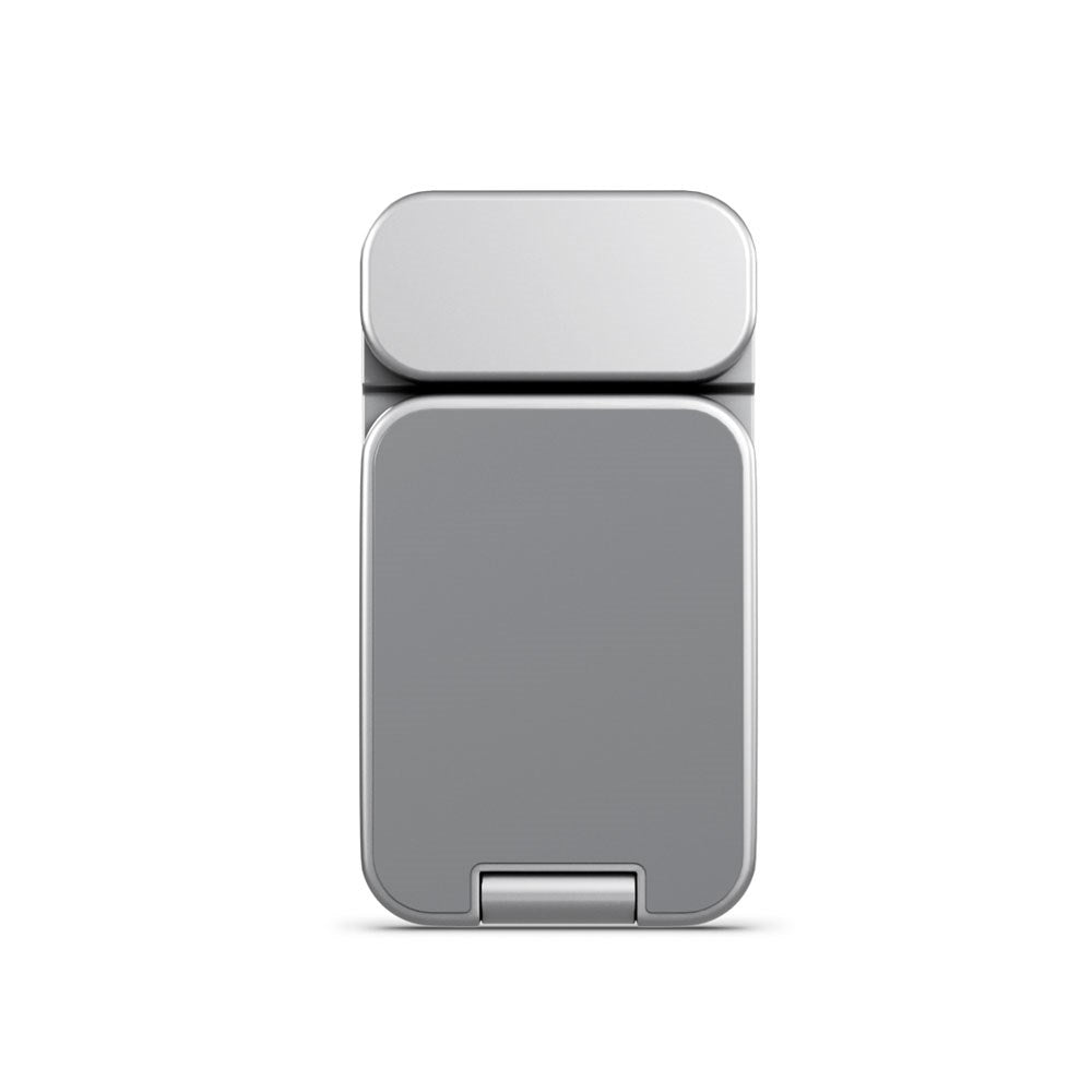 Spello ForceBase Foldbar 3-i-1 Trådløs Qi2 Oplader 15W - MagSafe Kompatibel - Sølv