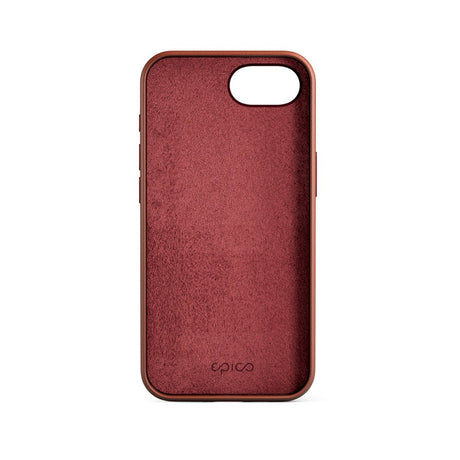 iPhone 17e / 16e Epico Mag+ Ægte Læder Cover - MagSafe Kompatibel - Brun
