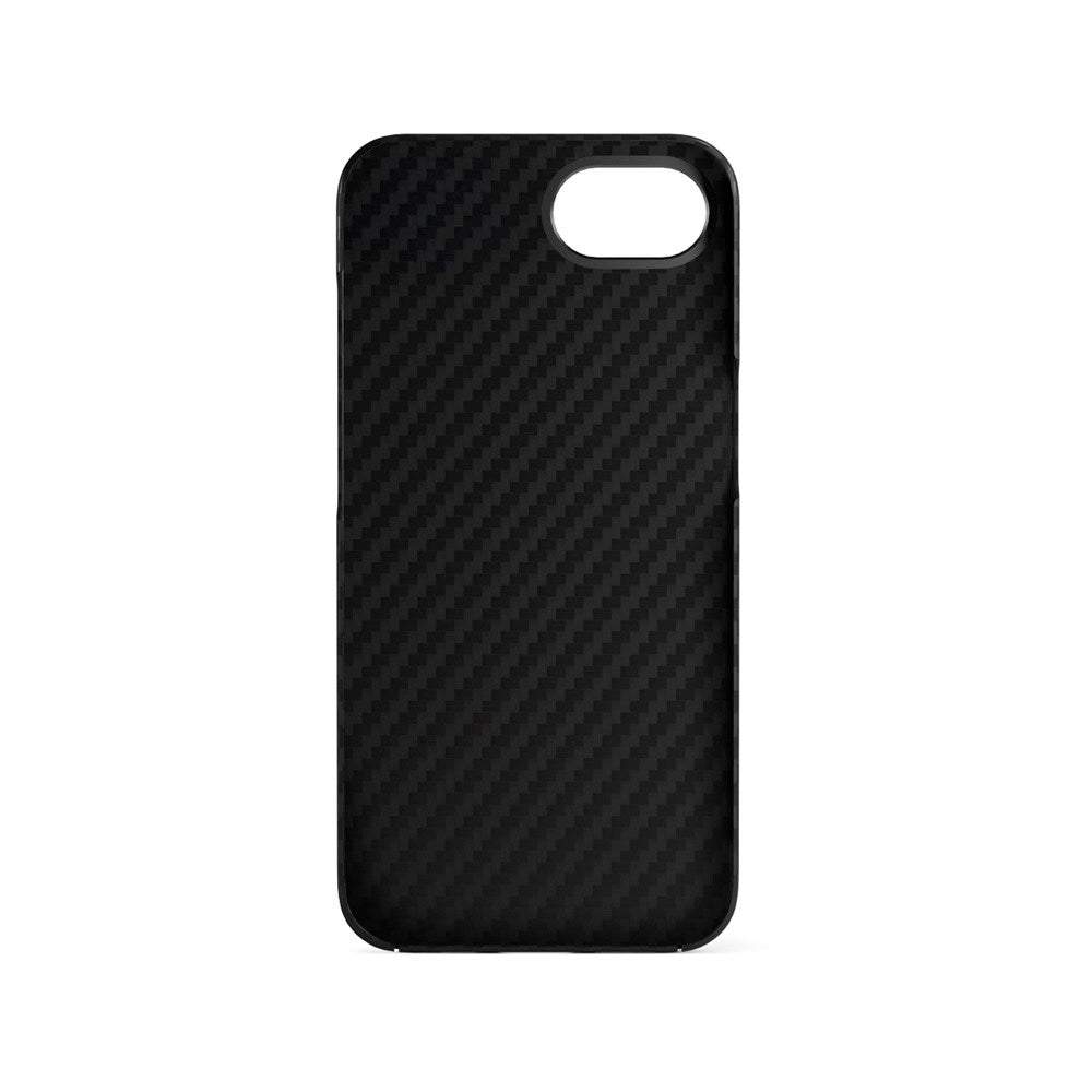 iPhone 17e / 16e Epico Mag+ Carbon Case - MagSafe Kompatibel - Sort