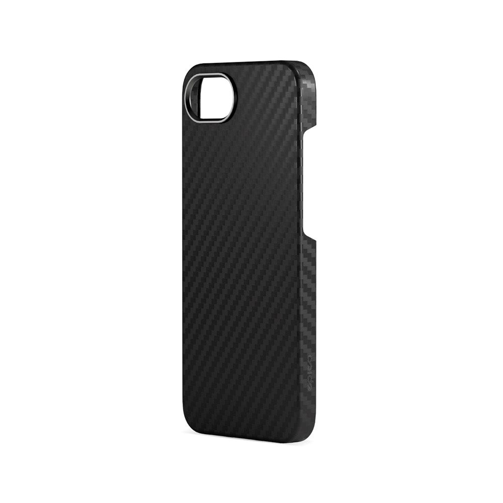 iPhone 17e / 16e Epico Mag+ Carbon Case - MagSafe Kompatibel - Sort