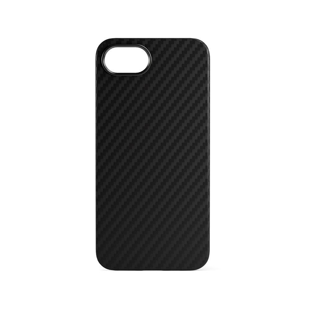 iPhone 17e / 16e Epico Mag+ Carbon Case - MagSafe Kompatibel - Sort