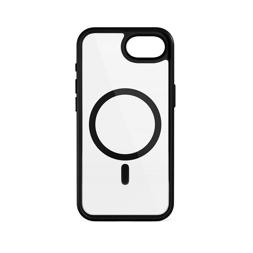 iPhone 17e / 16e Epico Mag+ Hero Pro Cover - MagSafe Kompatibel - Gennemsigtig / Sort