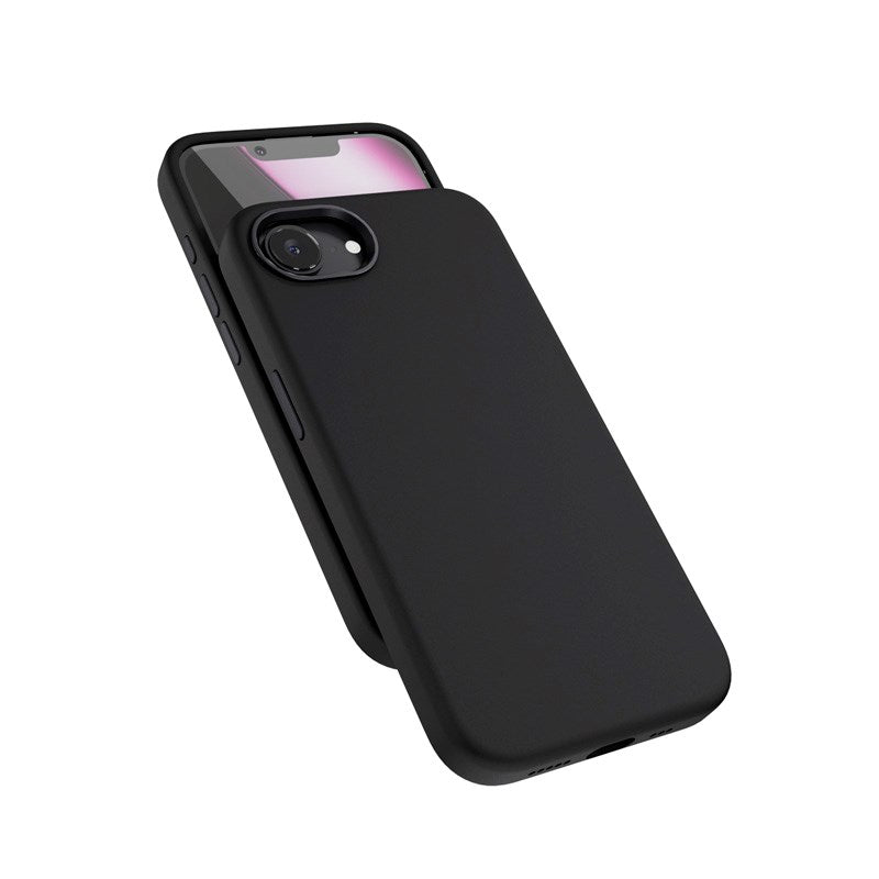 iPhone 17e / 16e Epico Mag+ Silikone Cover - MagSafe Kompatibel - Black