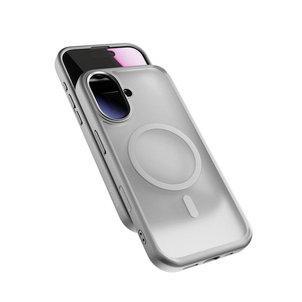 iPhone 17 Epico HeroMatte Pro Mag+ Cover - MagSafe Kompatibel - Grå