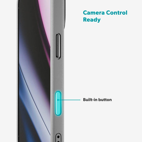 iPhone 17 Pro Epico HeroMatte Pro Mag+ Cover - MagSafe Kompatibel - Grå