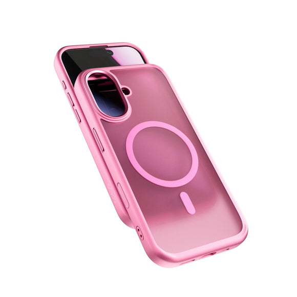iPhone 17 Epico HeroMatte Pro Mag+ Cover - MagSafe Kompatibel - Lyserød