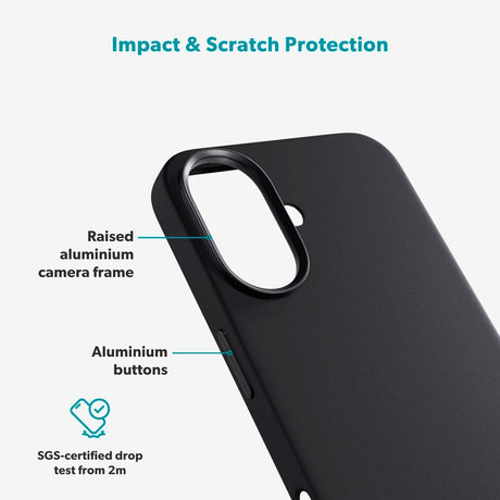 iPhone 17 Epico Silicone Pro Mag+ Cover - MagSafe Kompatibel - Black