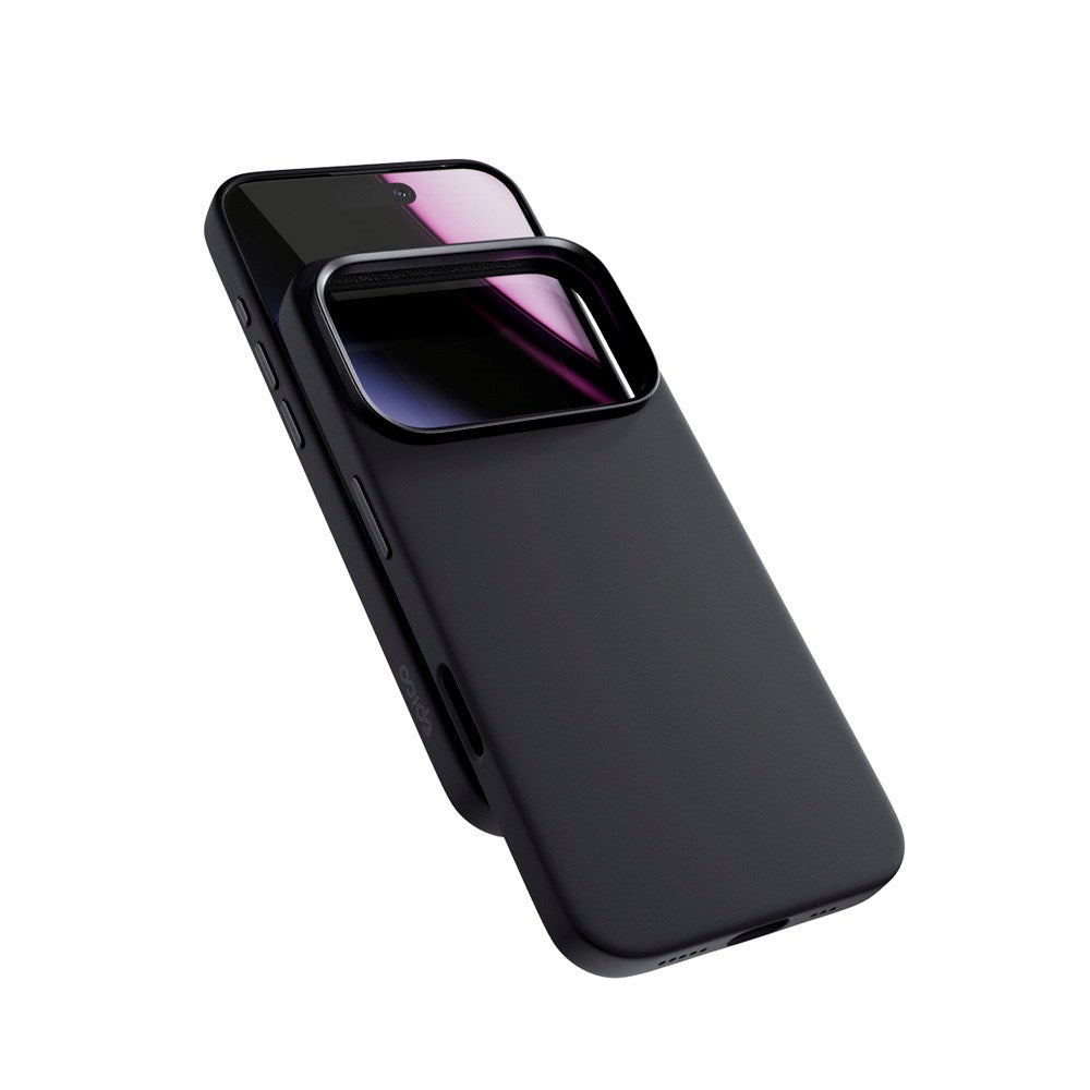 iPhone 17 Pro Epico Silicone Pro Mag+ Cover - MagSafe Kompatibel - Black