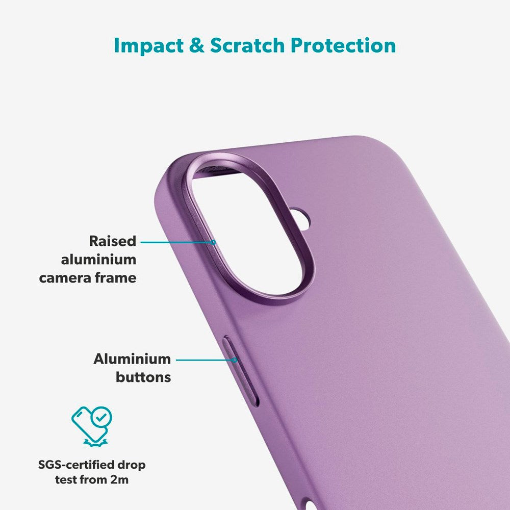 iPhone 17 Epico Silicone Pro Mag+ Cover - MagSafe Kompatibel - Purple