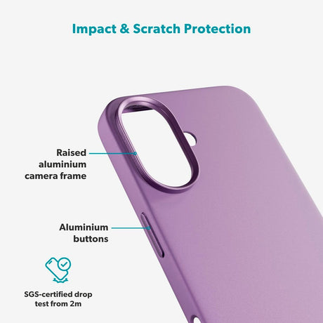 iPhone 17 Epico Silicone Pro Mag+ Cover - MagSafe Kompatibel - Purple