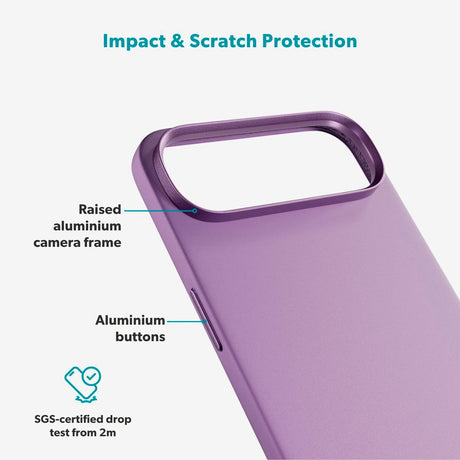 iPhone Air Epico Silicone Pro Mag+ Cover - MagSafe Kompatibel - Purple