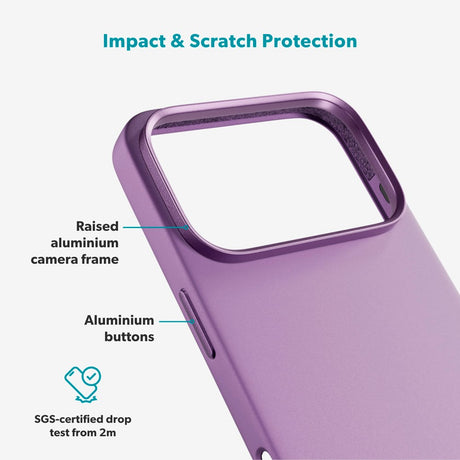 iPhone 17 Pro Max Epico Silicone Pro Mag+ Cover - MagSafe Kompatibel - Purple