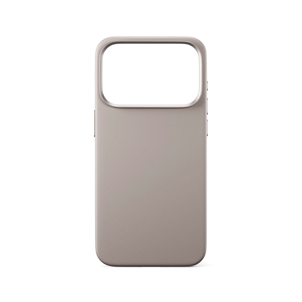 iPhone 17 Pro Max Epico Silicone Pro Mag+ Cover - MagSafe Kompatibel - Titanium Beige