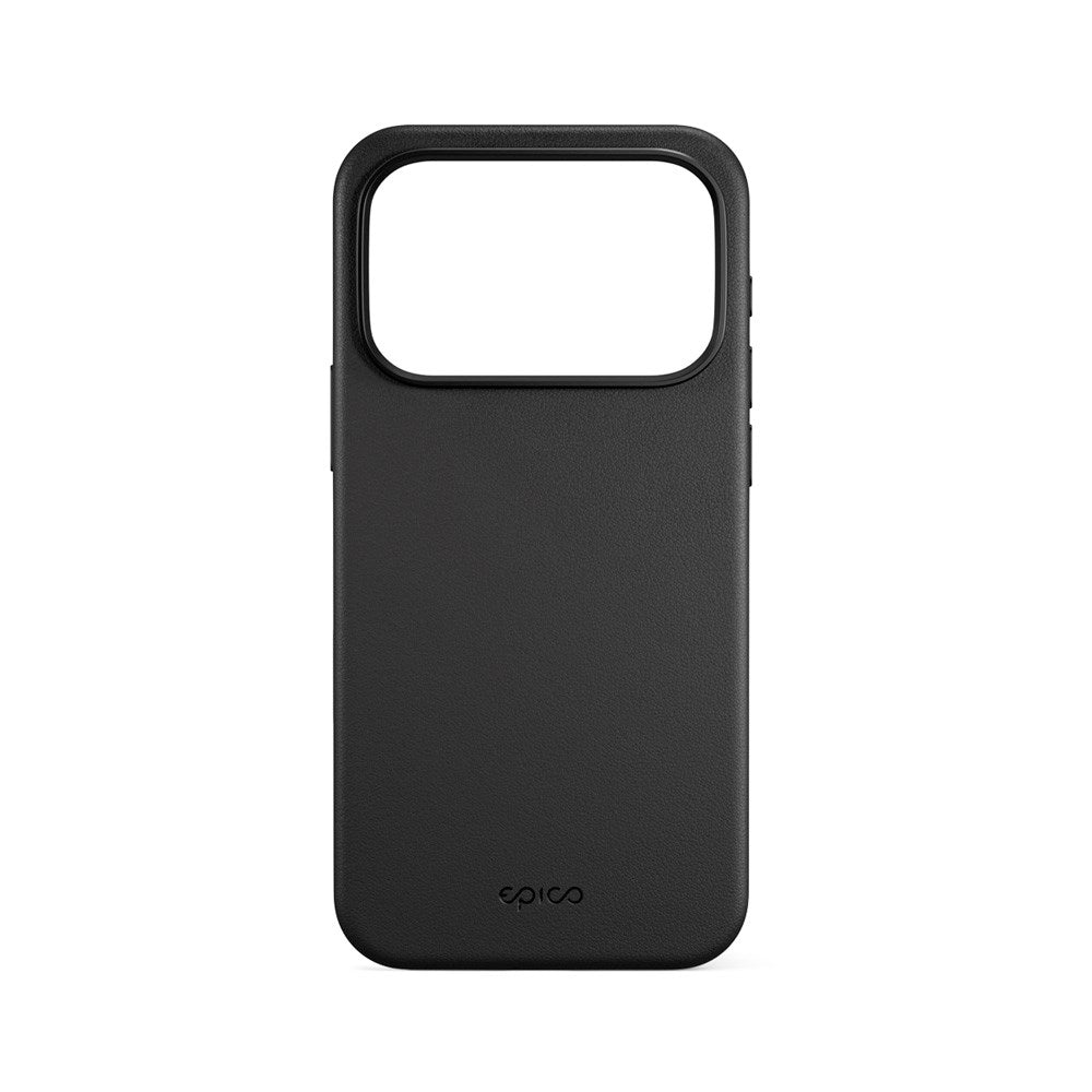 iPhone 17 Pro Max Epico Leather Pro Mag+ Cover - MagSafe Kompatibel - Sort