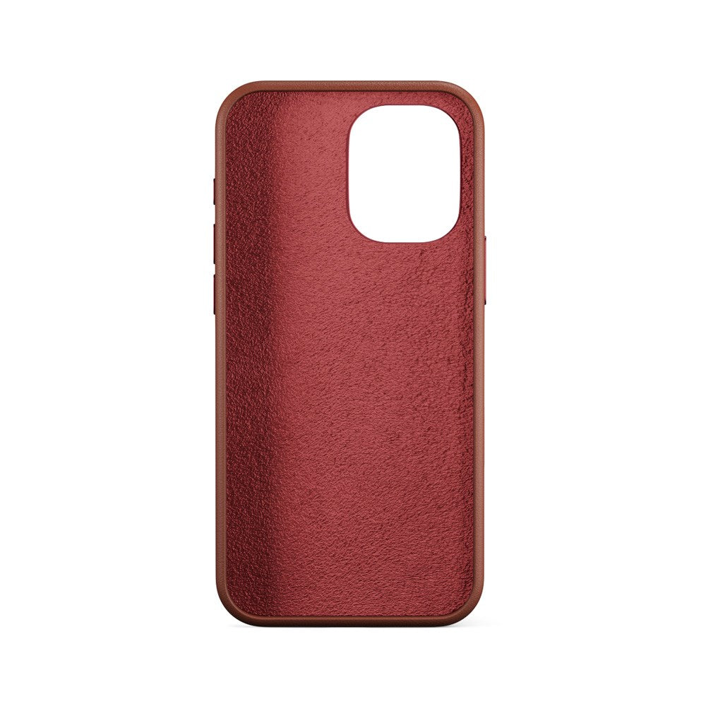 iPhone 17 Epico Leather Pro Mag+ Cover - MagSafe Kompatibel - Brun