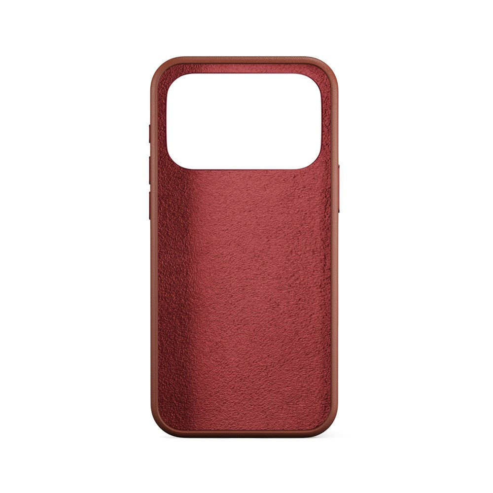 iPhone 17 Pro Max Epico Leather Pro Mag+ Cover - MagSafe Kompatibel - Brun