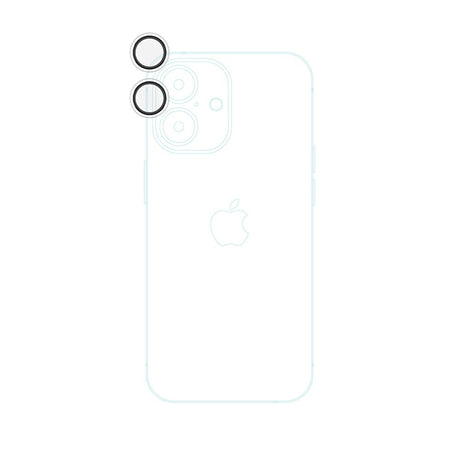 iPhone 17 Epico Glass Lens Kameralinsebeskyttelsesglas m. Installationsramme - Gennemsigtig