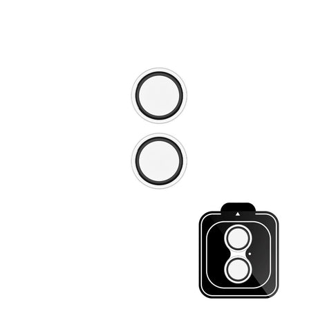 iPhone 17 Epico Glass Lens Kameralinsebeskyttelsesglas m. Installationsramme - Gennemsigtig