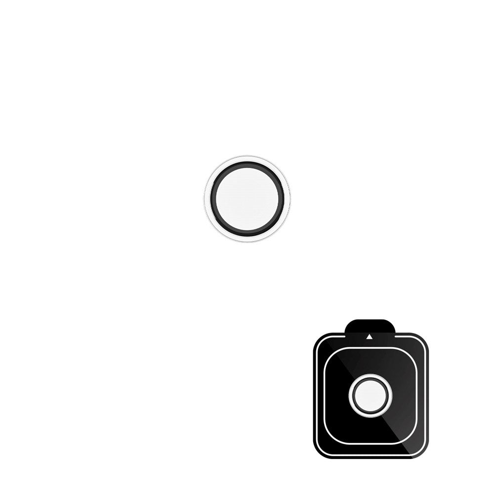 iPhone Air Epico Glass Lens Kameralinsebeskyttelsesglas m. Installationsramme - Gennemsigtig