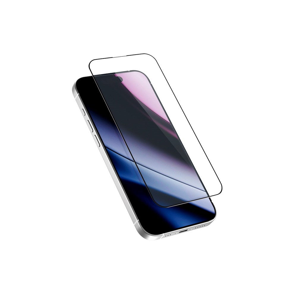 iPhone 17 Epico Hero Glass 3D Skærmbeskyttelsesglas m. Installationsramme - Gennemsigtig