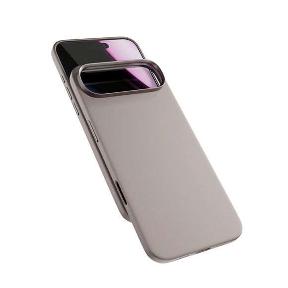 iPhone Air Epico Silicone Pro Mag+ Cover - MagSafe Kompatibel - Titanium