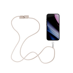Epico 2-i-1 Mobilstrop m. Integreret USB-C til USB-C Kabel - Beige