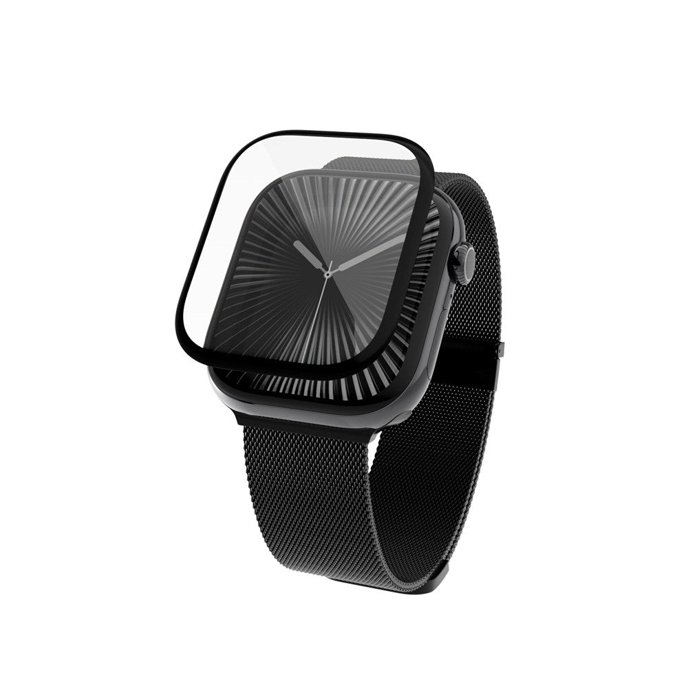 Apple Watch 11 / 10 (46mm) Epico SlimCeramic 3D Glass m. Installationsværktøj - Gennemsigtig
