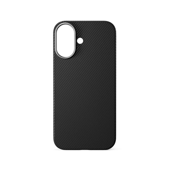 iPhone 17 Epico SlimAramid Mag+ Cover - MagSafe Kompatibel - Sort
